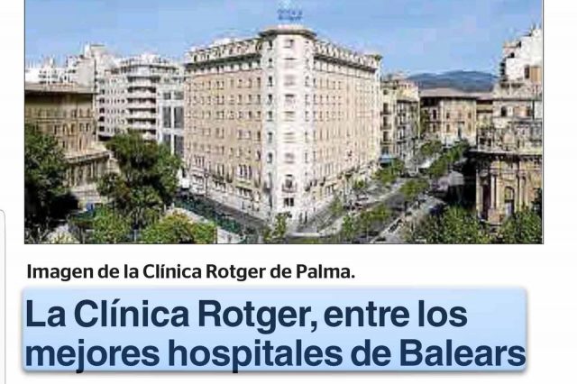 Clínica Rotger el mejor Hospital privado de Baleares