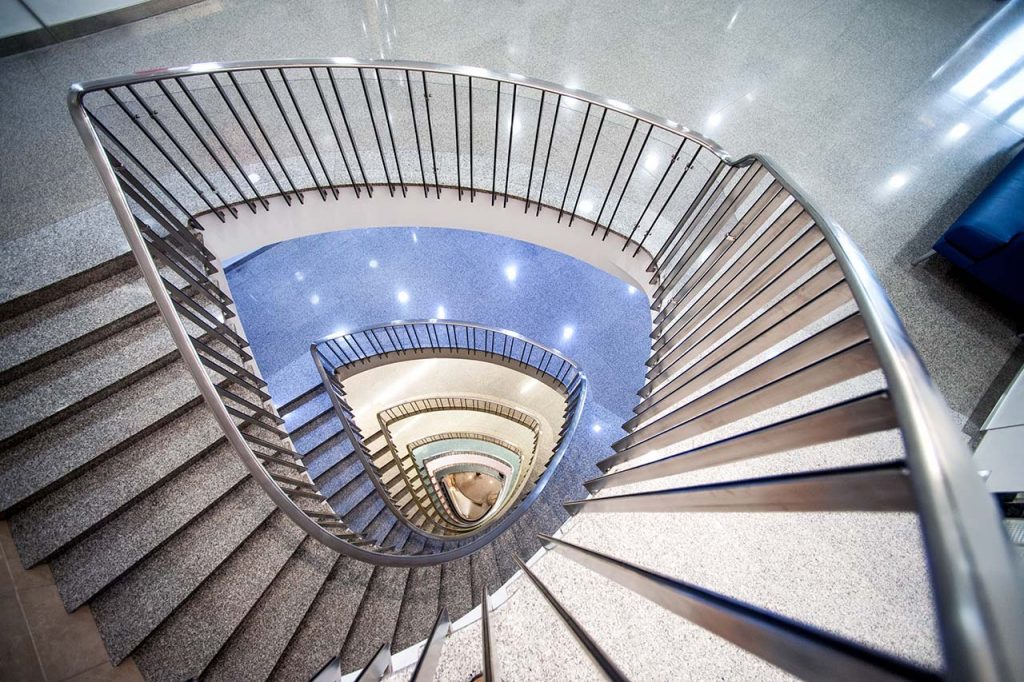 Escalera-Clínica-Rotger-Hospital-Mallorca-Séptima-Planta