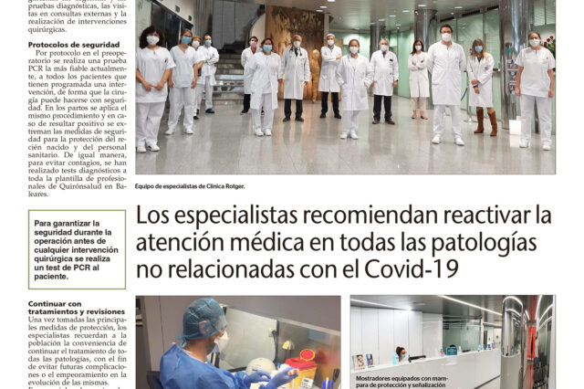 Ultima-Hora-Activacion Sanitaria-Clinica-Rotger-Hospital-Quironsalud-Palmaplanas