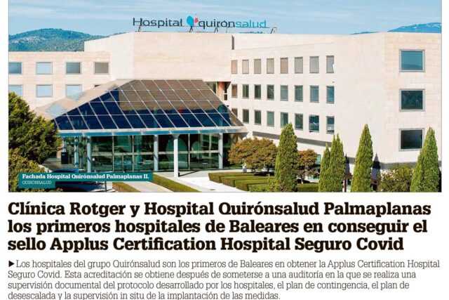 DM-Applus-Certification-Hospital-Seguro-Covid-Clínica-Rotger-Hospital-Mallorca