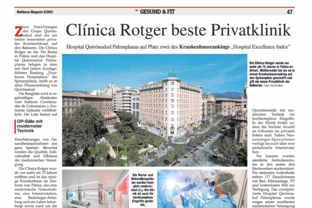 Mallorca-Magazin-Clínica Rotger-Mejor-Hospital