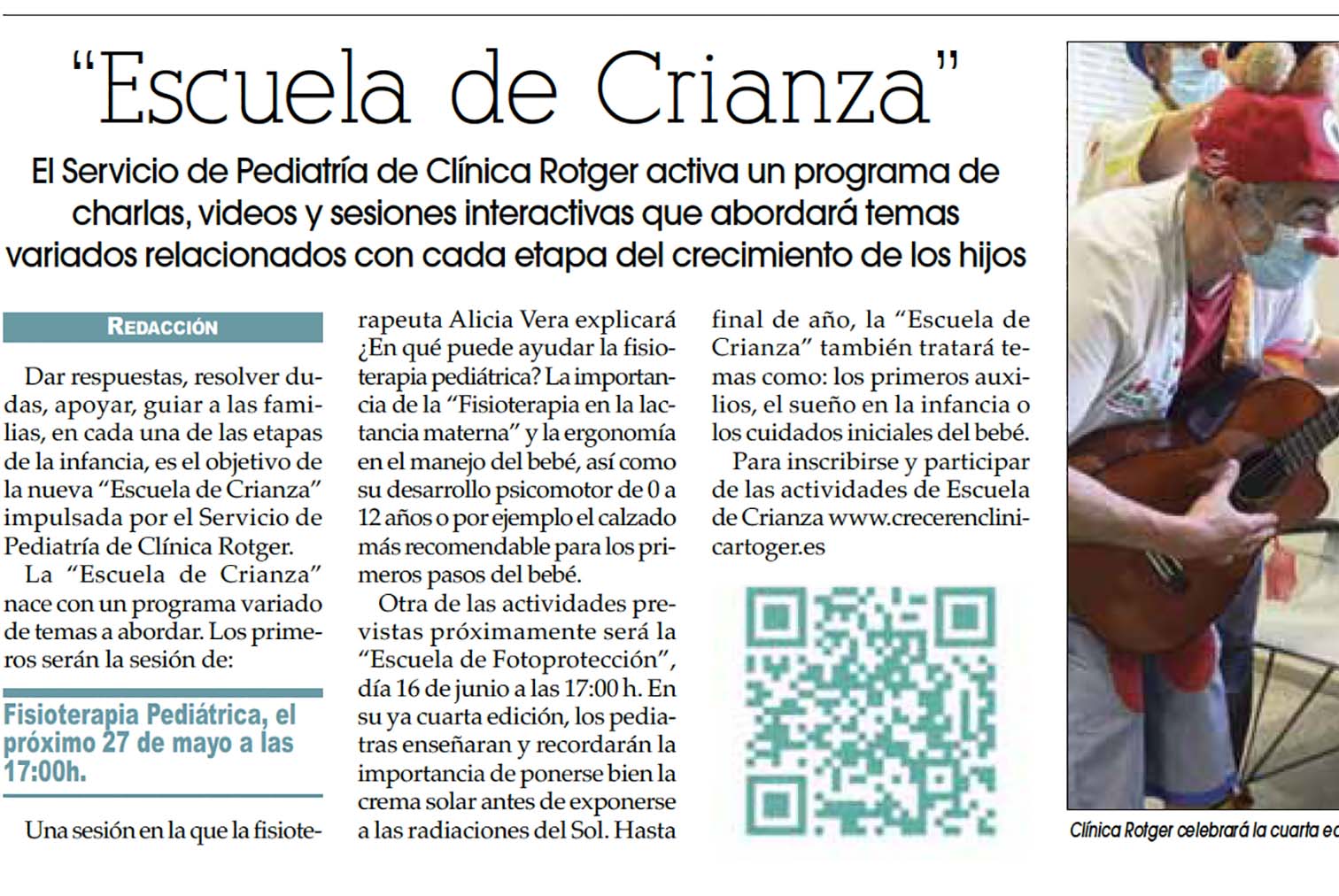 SIF_Escuela de Crianza_Clínica_Rotger_Hospital_Mallorca