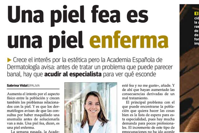 Cuidado de la Piel-Dra-Elena Manubens-Clínica-Rotger-Hospital-Mallorca