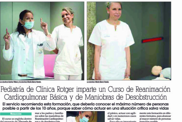 SiF-RCP-Maniobras Desobstrucción Clínica Rotger