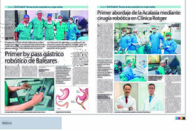 Cirugía Avanzada en Cirugía General Digestiva Clínica Rotger