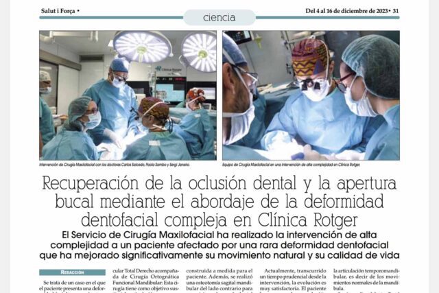 SiF-Cirugía Maxilofacial-Alta-Complejidad-Clínica-Rotger-Hospital-Mallorca