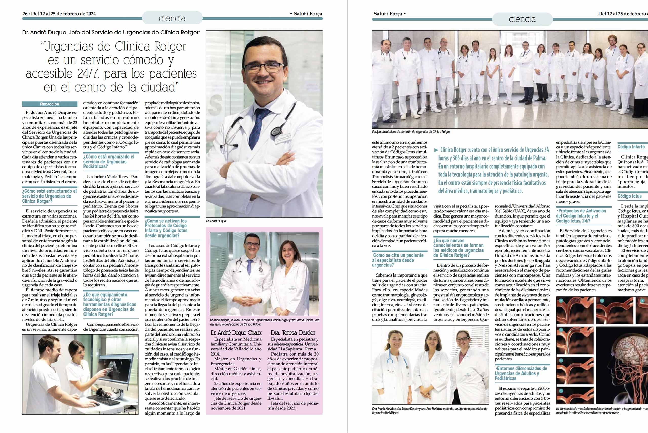 SiF-Reportaje Urgencias Clínica Rotger