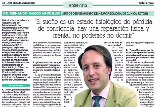 SiF-Entrevista -Dr-Fernando Argüelles-Clínica-Rotger