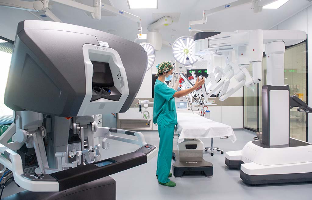 Único Robot Da Vinci Xi de la sanidad privada en Mallorca