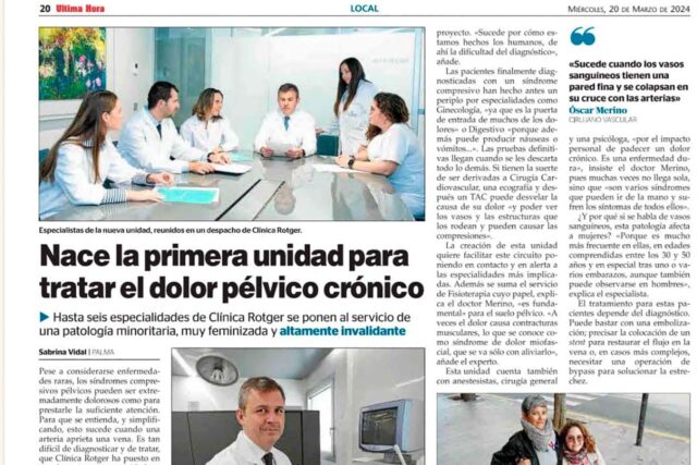 Unidad-Dolor-Pélvico-Crónico-Clínica-Rotger