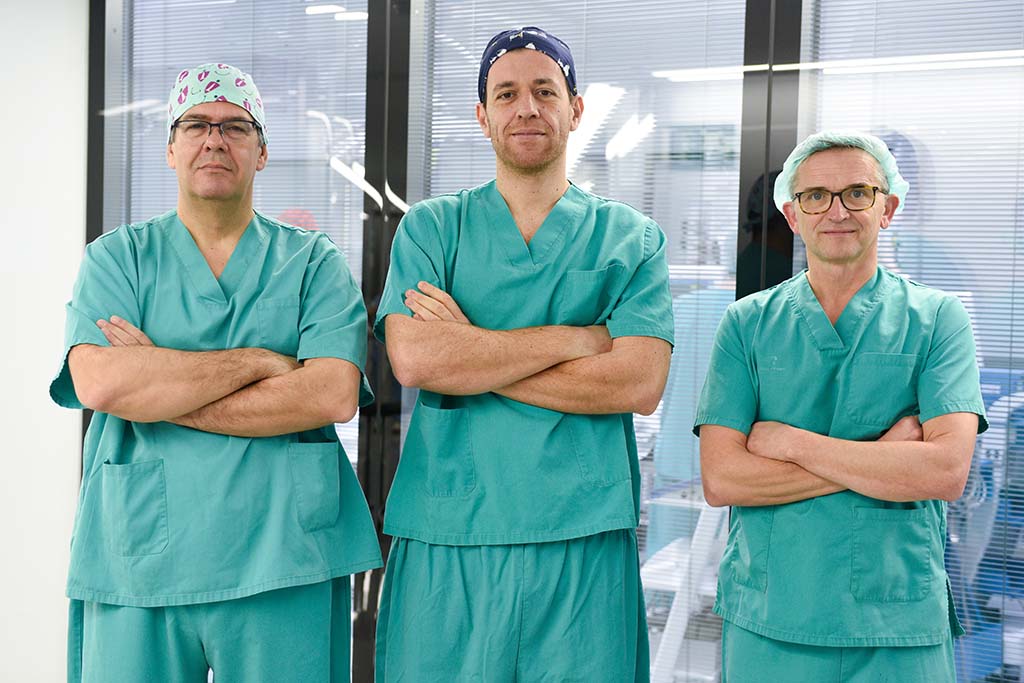 Dr-Pedro Sarria-Dr-Claudio Carnevale-Dr- Guillermo Til