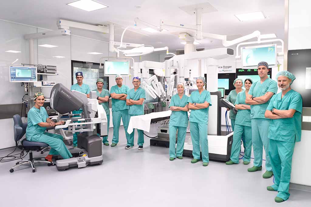 Das Team fur Roboterchirurgie