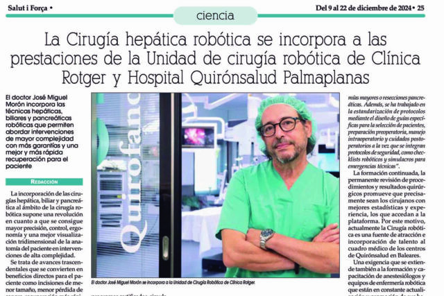 Cirugía Hepática en Baleares