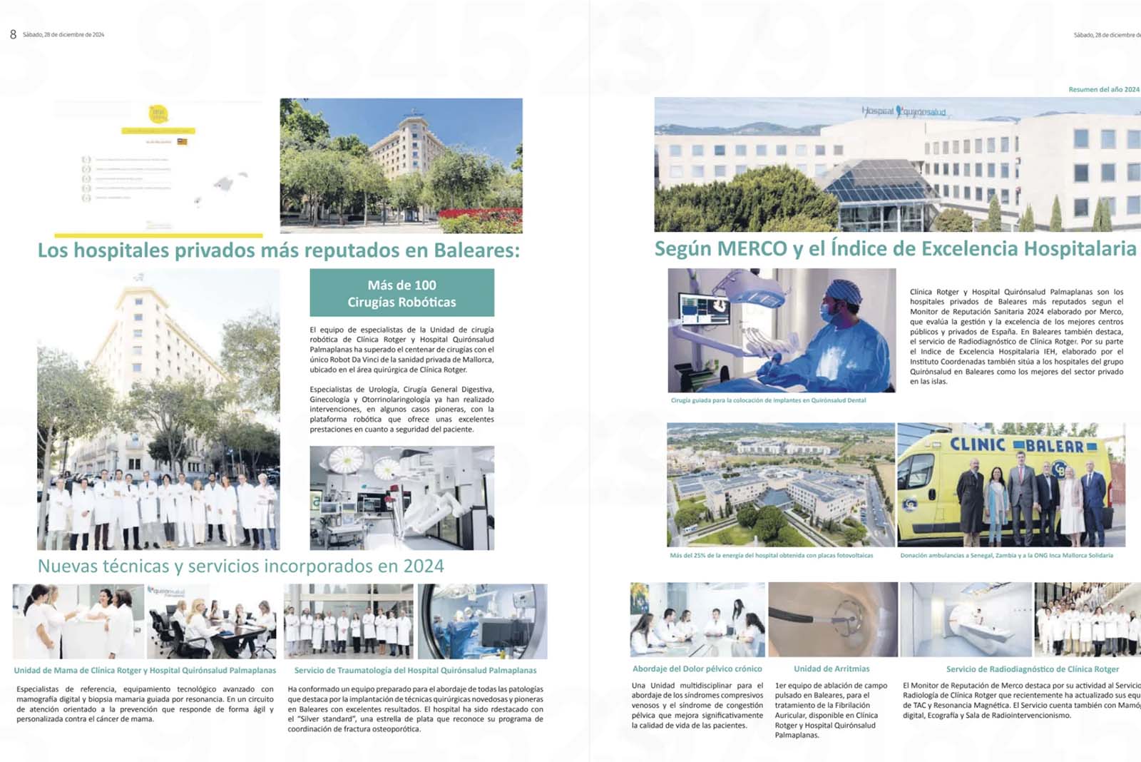 Los hospitales privados más reputados de Baleares