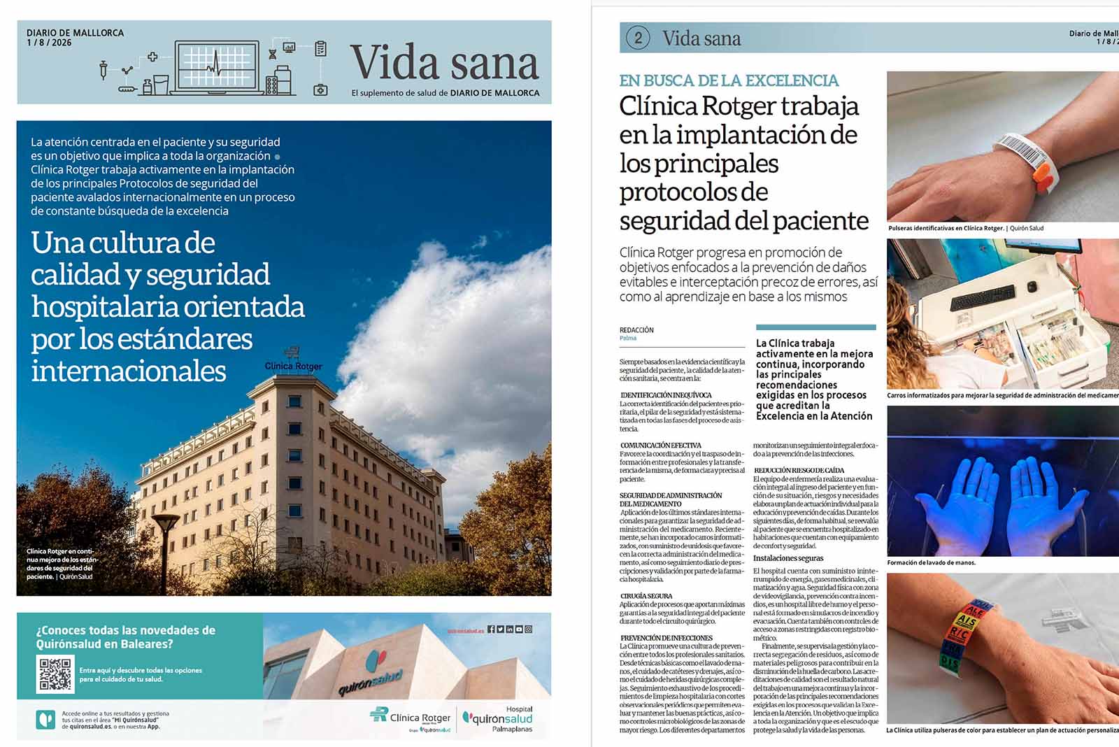 Reportaje Calidad y Seguridad Clinica Rotger